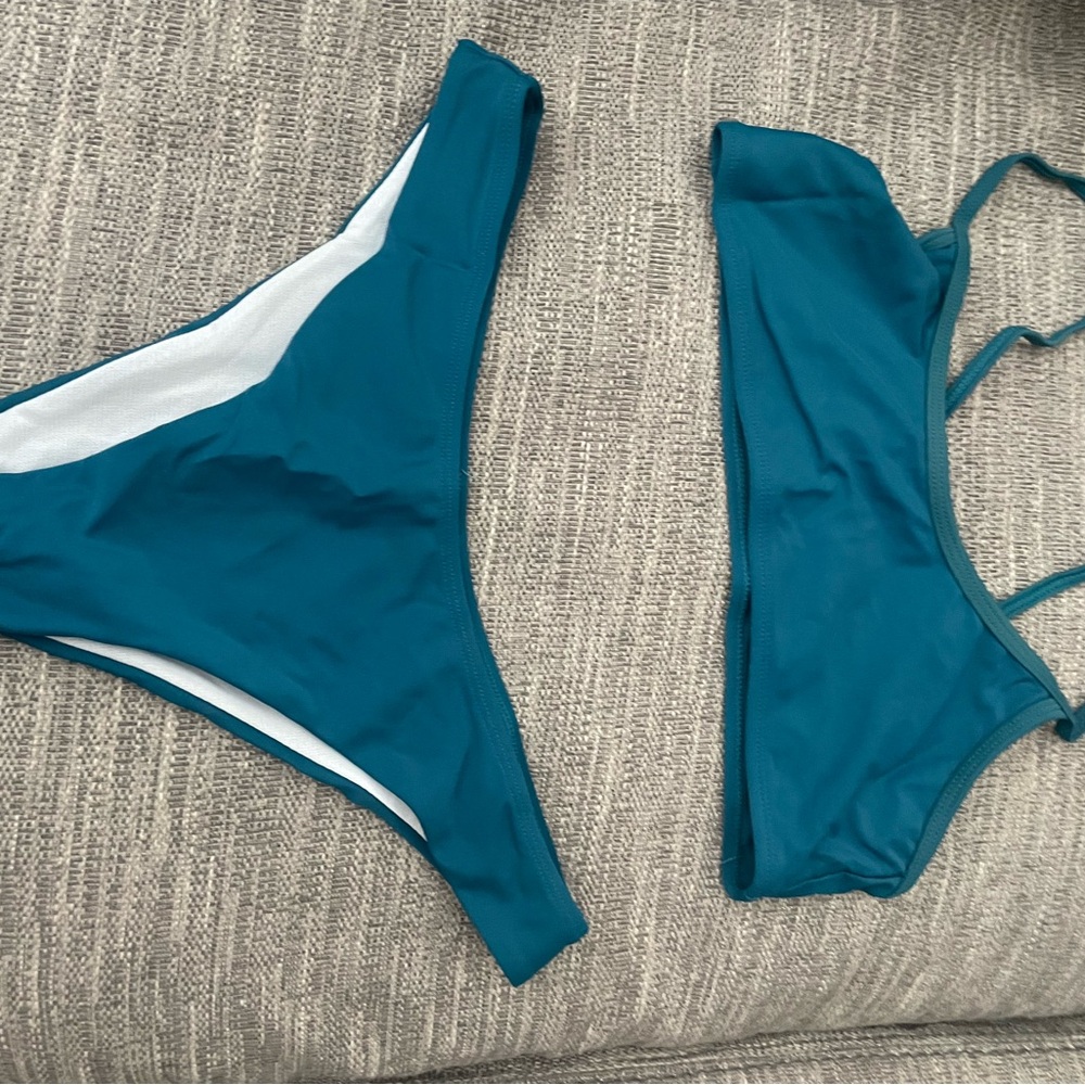 Teal Bikini Set